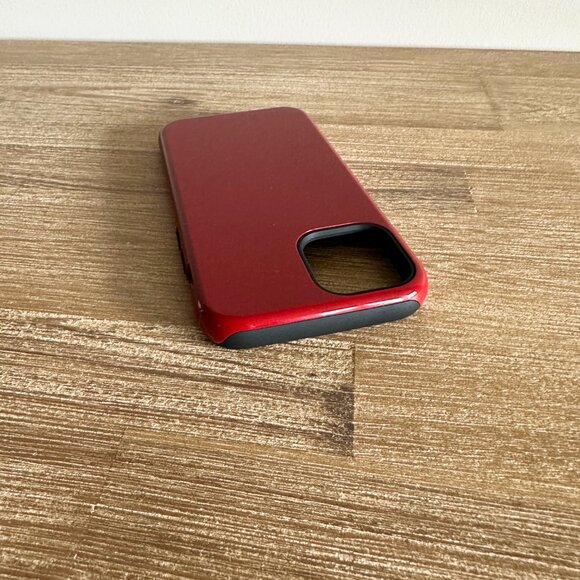 Solid Yellow and Red Phone Case for Apple iPhone 12 Pro Tough Glossy Tough - Picture 9 of 10